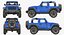 4x4 jeep wrangler dirty model
