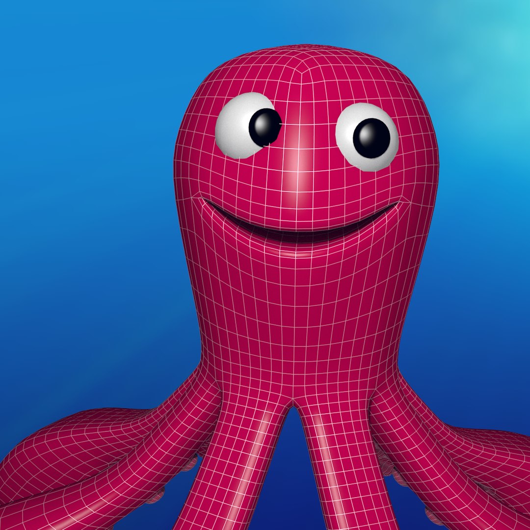 Octopus Animation 3d 3ds