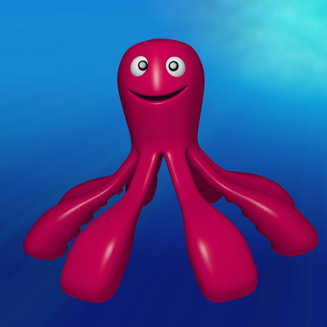 Octopus Animation 3d 3ds
