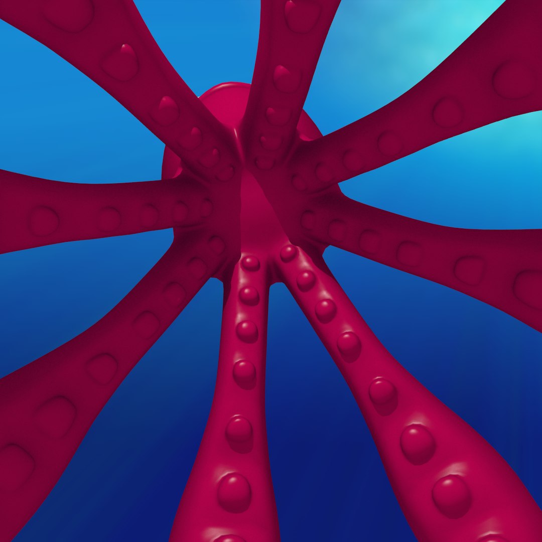 Octopus Animation 3d 3ds
