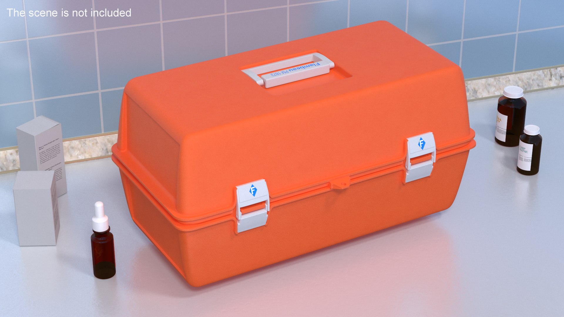 3D Model Flambeau Paramedic Box - TurboSquid 1947564