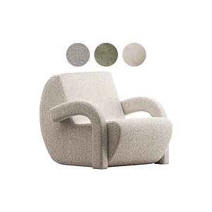 Armchair MOON 3D model
