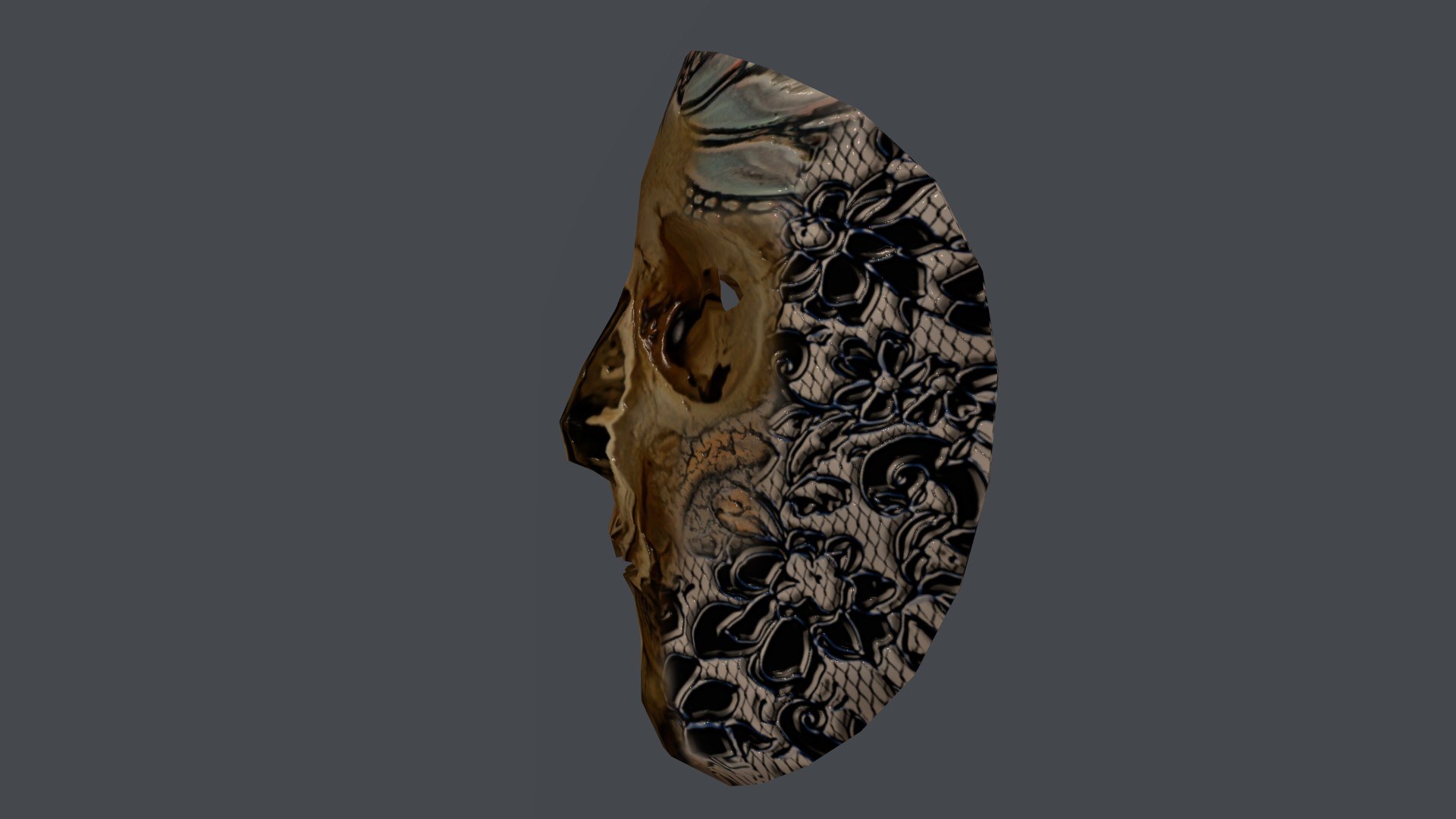 Caesar S Grave Mask 3d Model