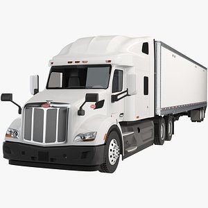 Semi Truck Peterbilt 579