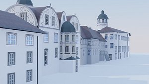 3D 3D Castle building collection pack