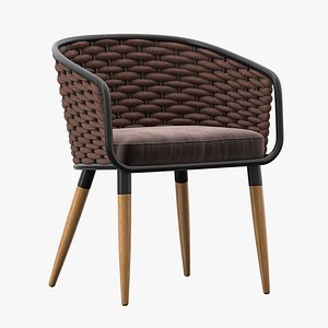 NEO Aluminum Rope Woven Cafe Chair