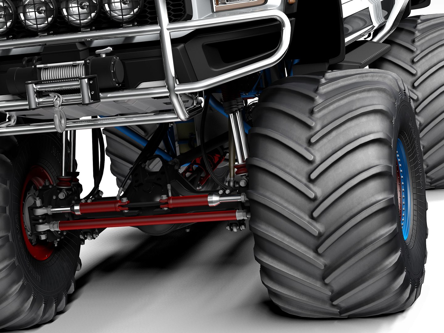 Ford Raptor Monster Truck 2019 3D - TurboSquid 2224233