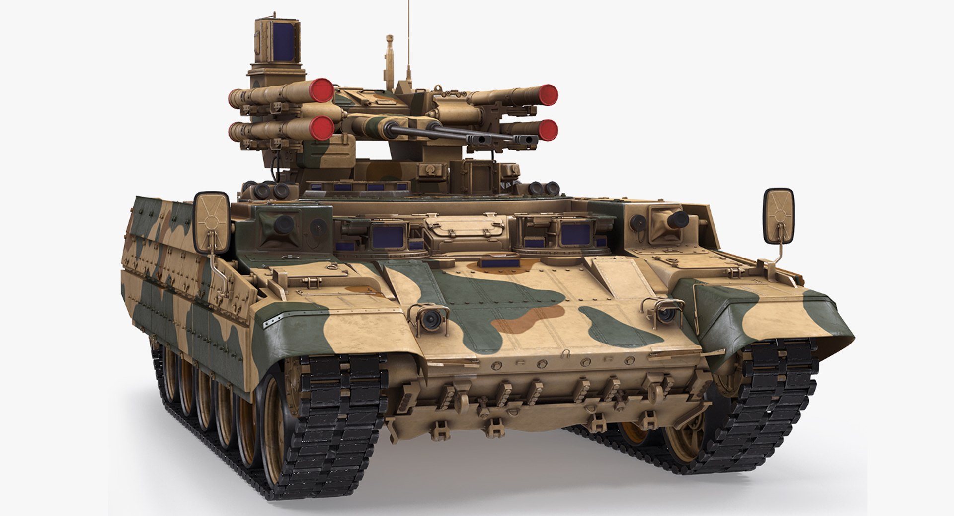 俄罗斯装甲战车bmpt3d模型3d模型