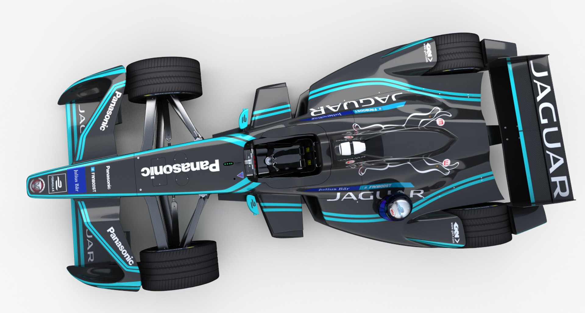 Formula panasonic racing 3D model - TurboSquid 1213657