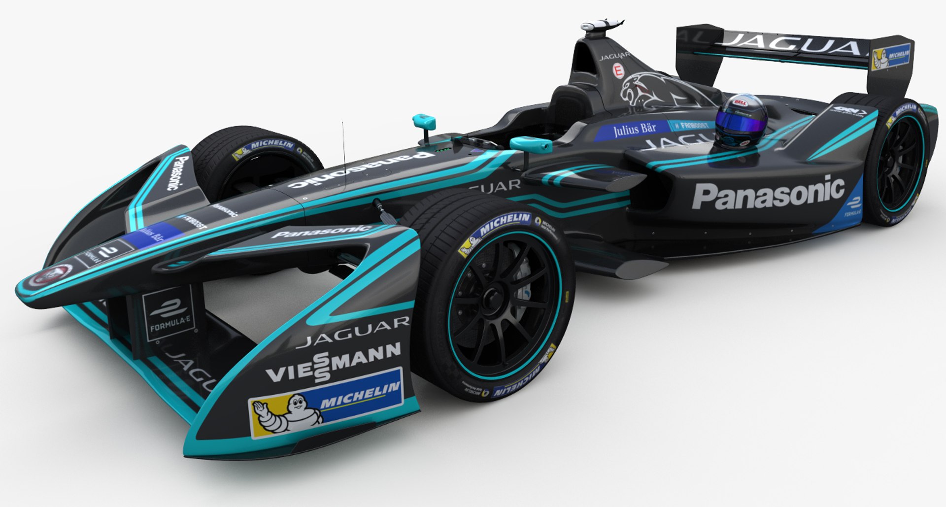 Formula panasonic racing 3D model - TurboSquid 1213657