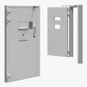 Correctional Facility Cell Door