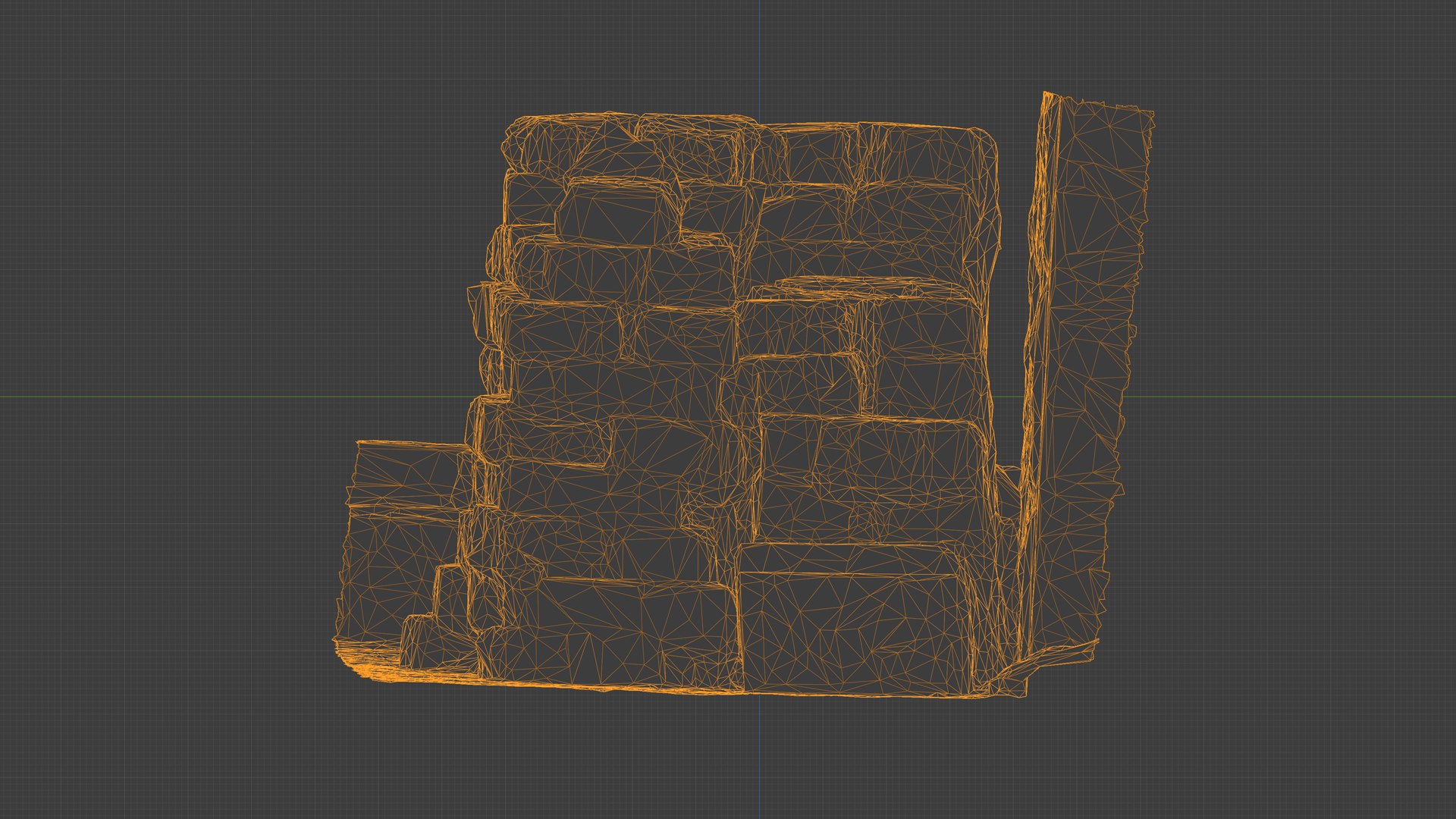 3D Photorealistic 3D Scan Of Old Brick Stack - TurboSquid 2394928