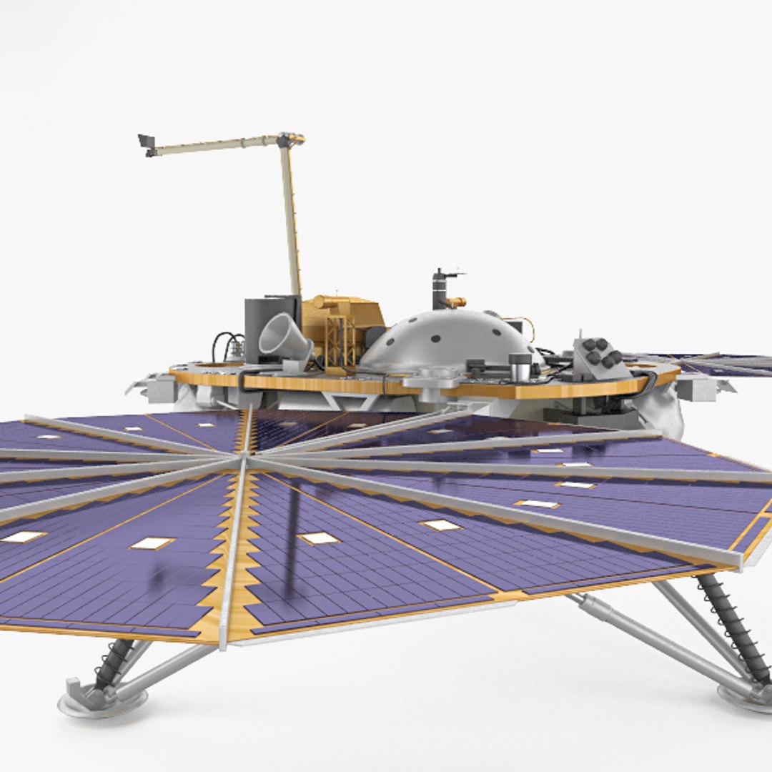 Insight Mars Lander 3D - TurboSquid 1403281