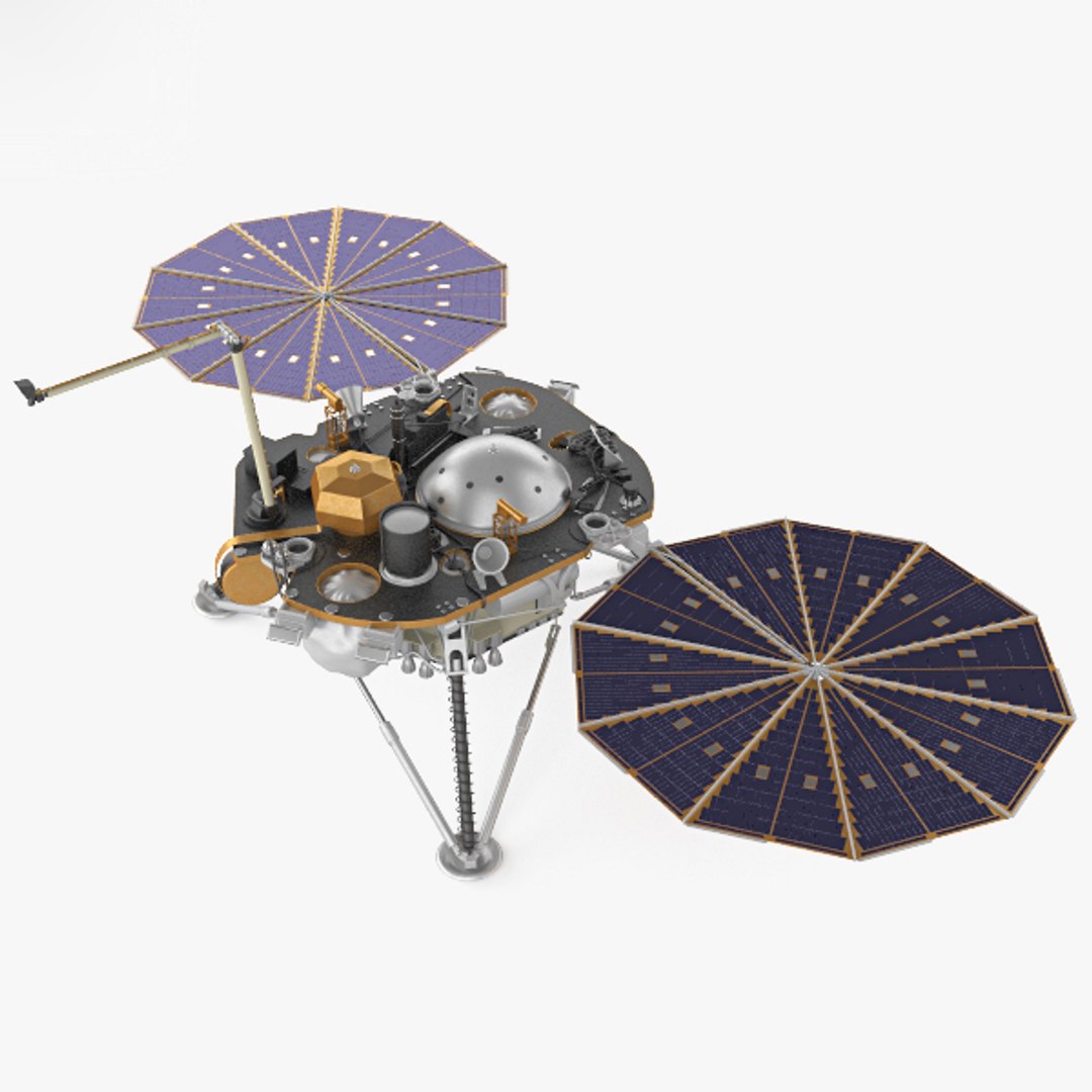 Insight Mars Lander 3D - TurboSquid 1403281
