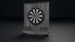 dart 3D model