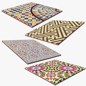 3D photorealistic tile 01