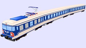 passenger train 4010 3D model