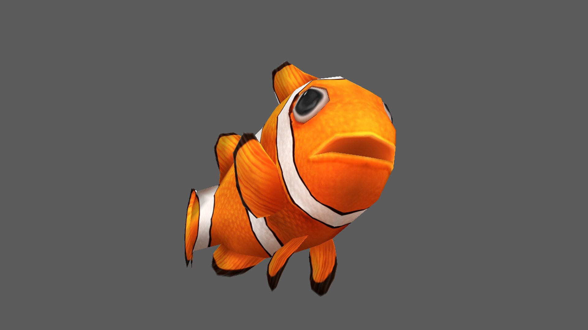 Clownfish Fish 3D Model - TurboSquid 1707340