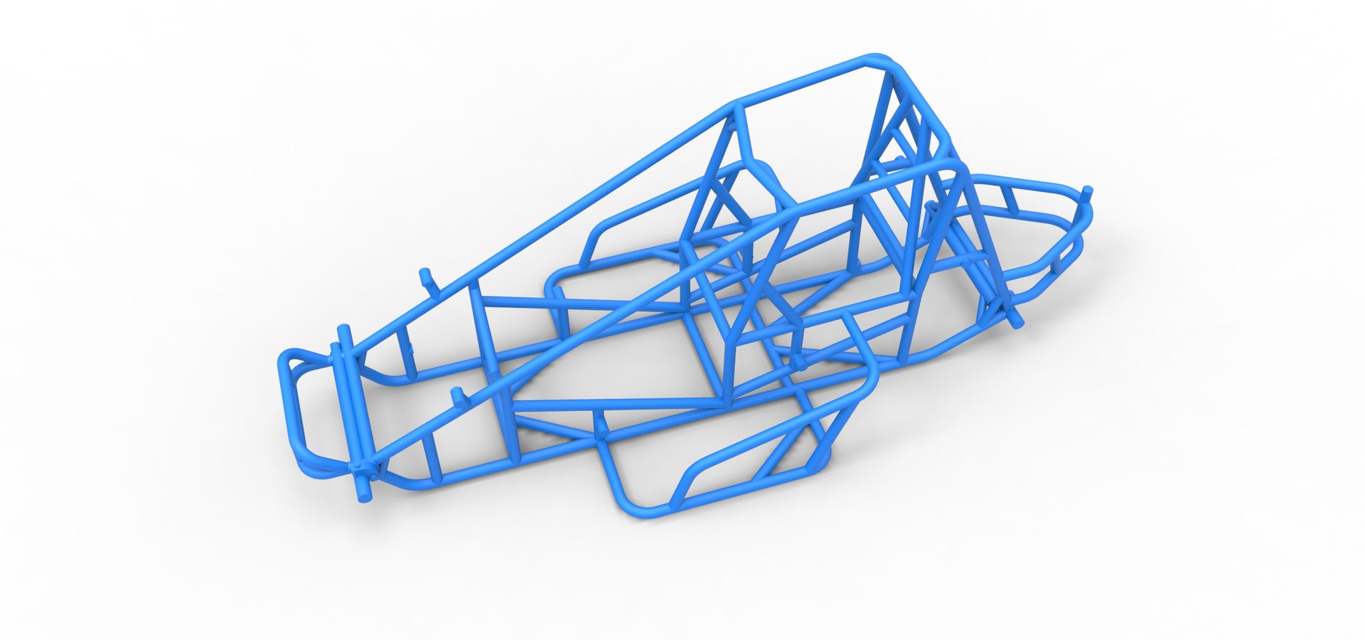 3D Diecast Frame for Sprint car Scale 1 to 25 - TurboSquid 2044514