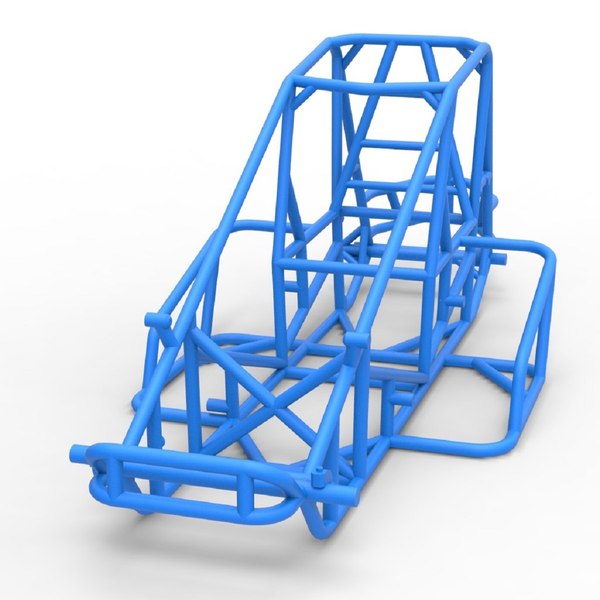 3D Diecast Frame for Sprint car Scale 1 to 25 - TurboSquid 2044514