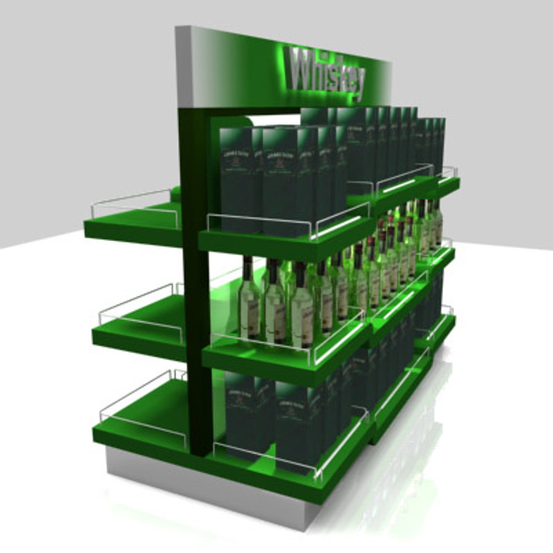 Display Fixture 3d 3ds