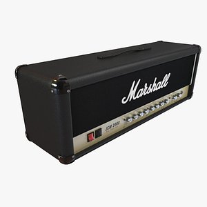 marshall amplifier 3d model