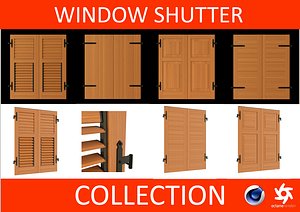 window shutters - 3d 3ds