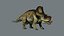 3D Protoceratops Rigged 3D model