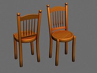 Wooden chair