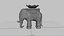 lampada a olio a forma di elefante