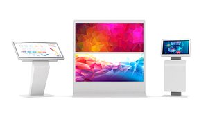 Electronic Kiosk Collection 3D model