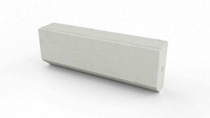 Wall-mounted split AC unit