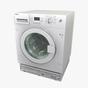 washing machine 3 3d model