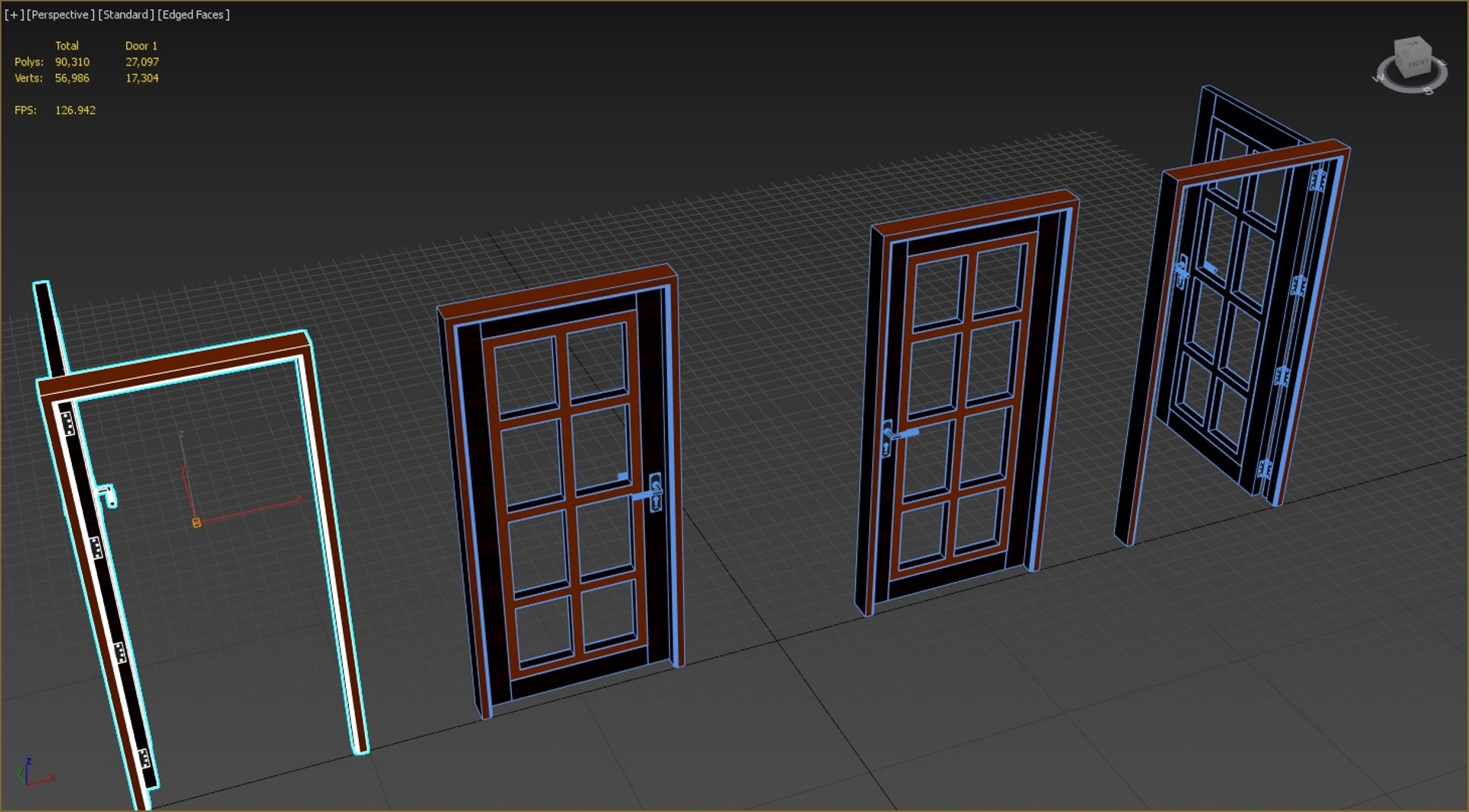 3D Door Design 17 - TurboSquid 2213498