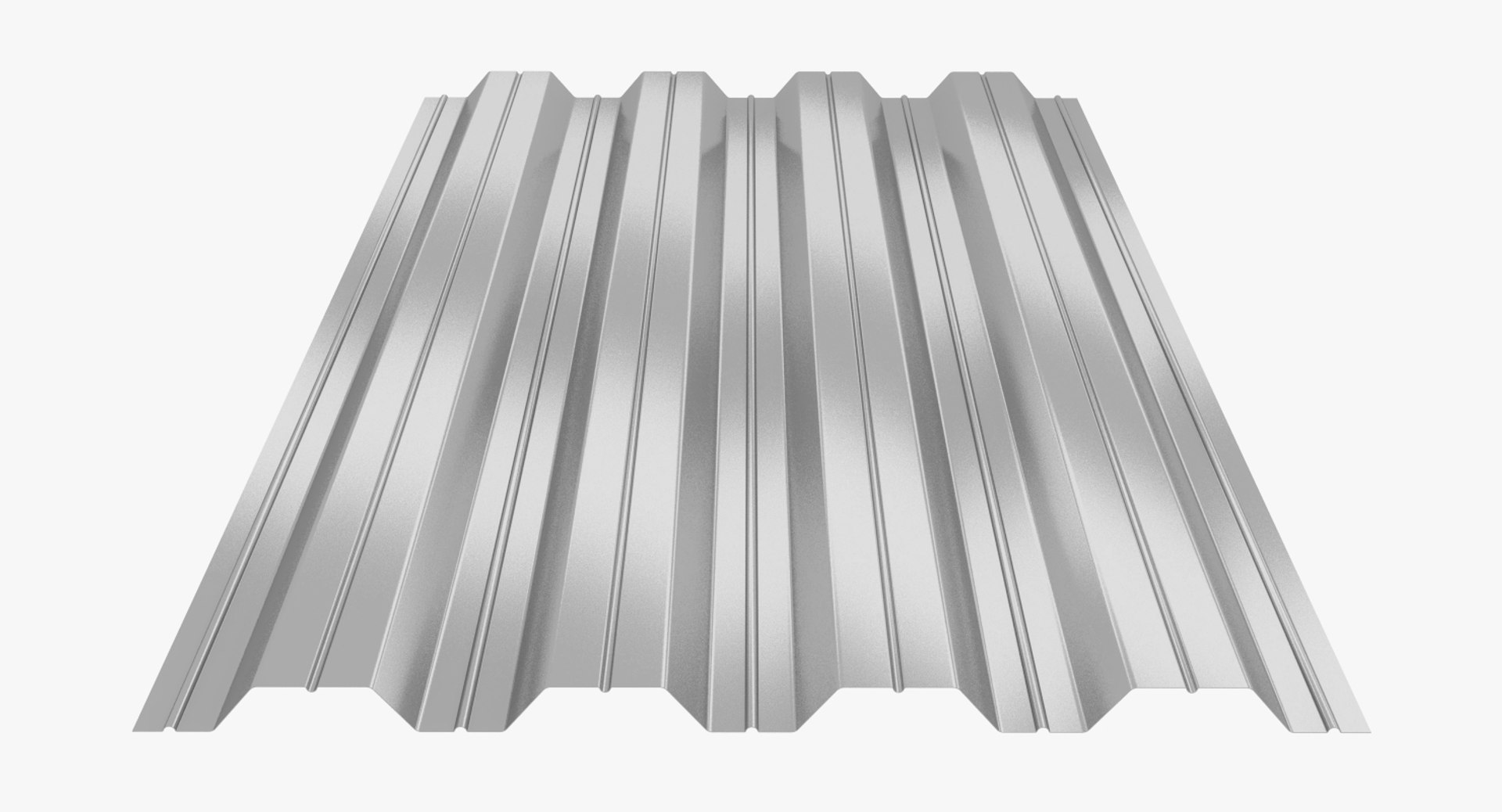 Profiled sheets 3D model - TurboSquid 1407238