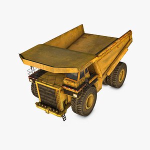 haul truck c4d