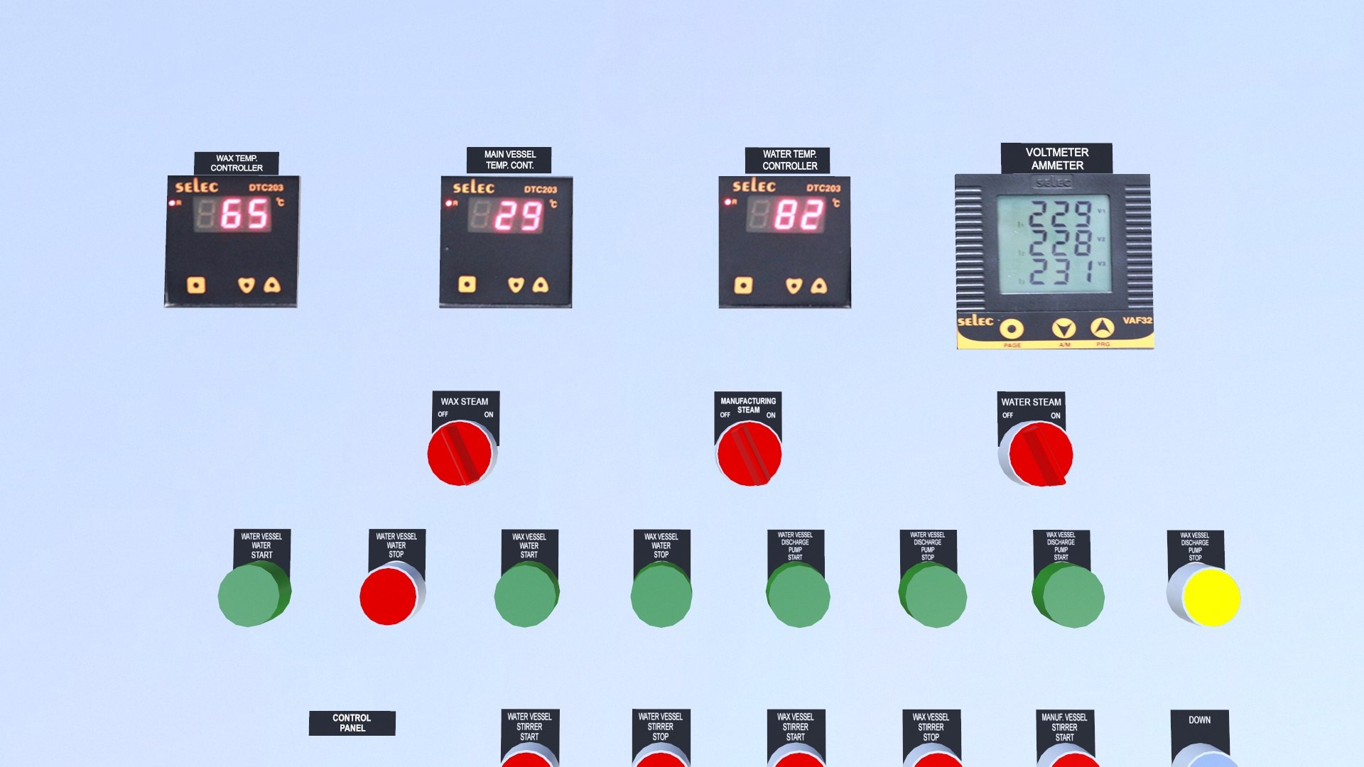 3D Model Control Panel - TurboSquid 2341668