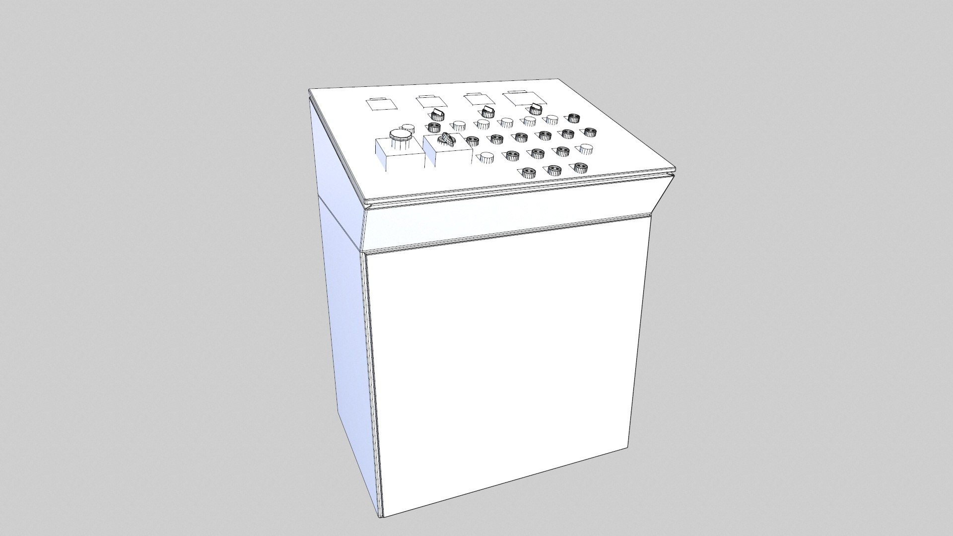 3D Model Control Panel - TurboSquid 2341668