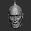 Decapitated,dead,Zombie Heads High Poly and Low Poly