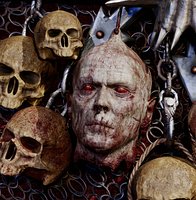Decapitated,dead,Zombie Heads High Poly and Low Poly