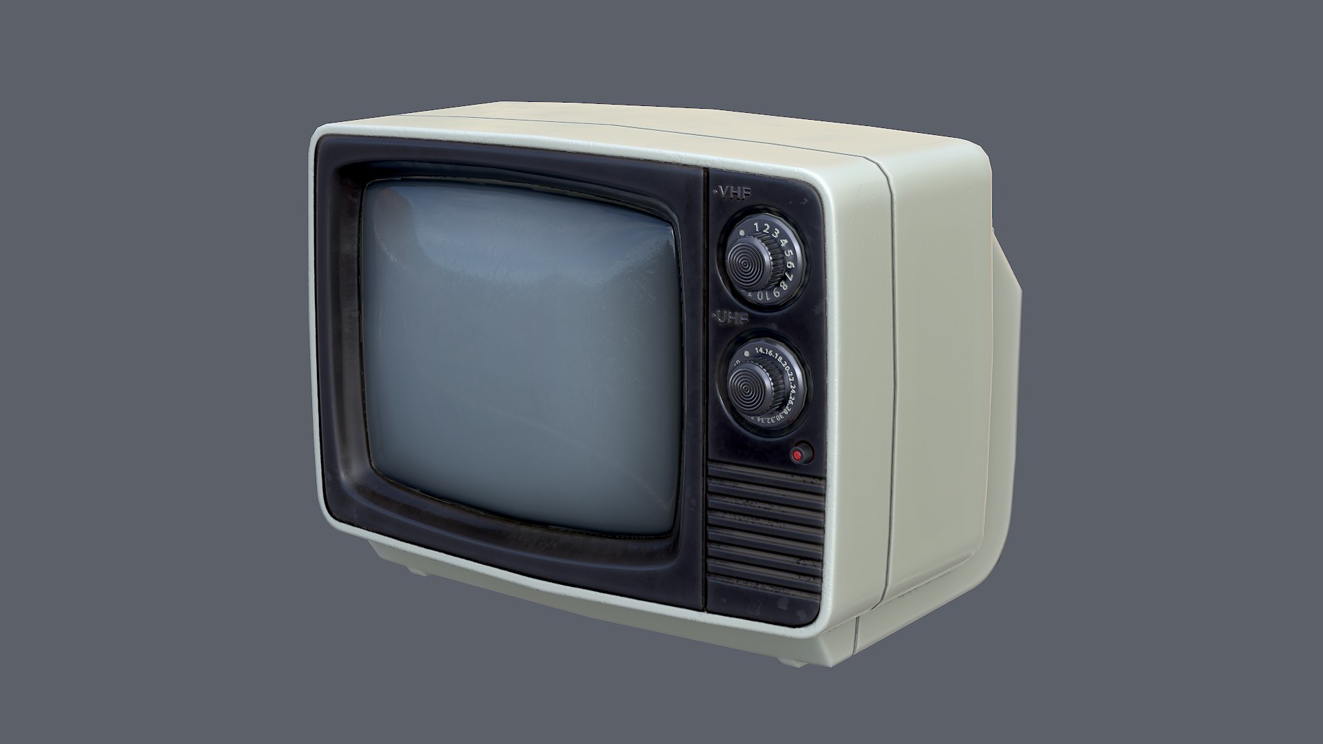 3d retro tv - ready