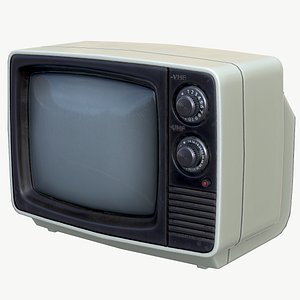 3d retro tv - ready