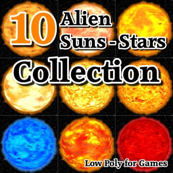 3d 10 alien suns -