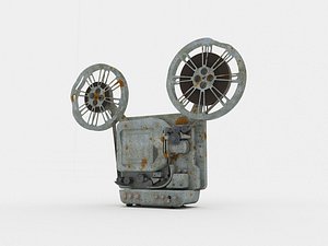 Old Video Projector 3D model