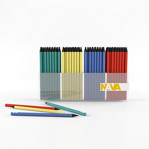 3d model nava pencil