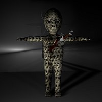 Creepy doll