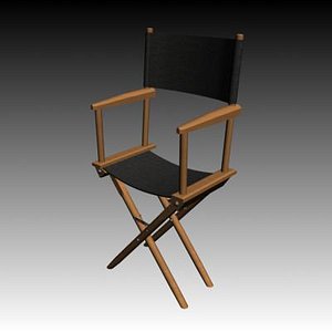 movie chair 3d dxf