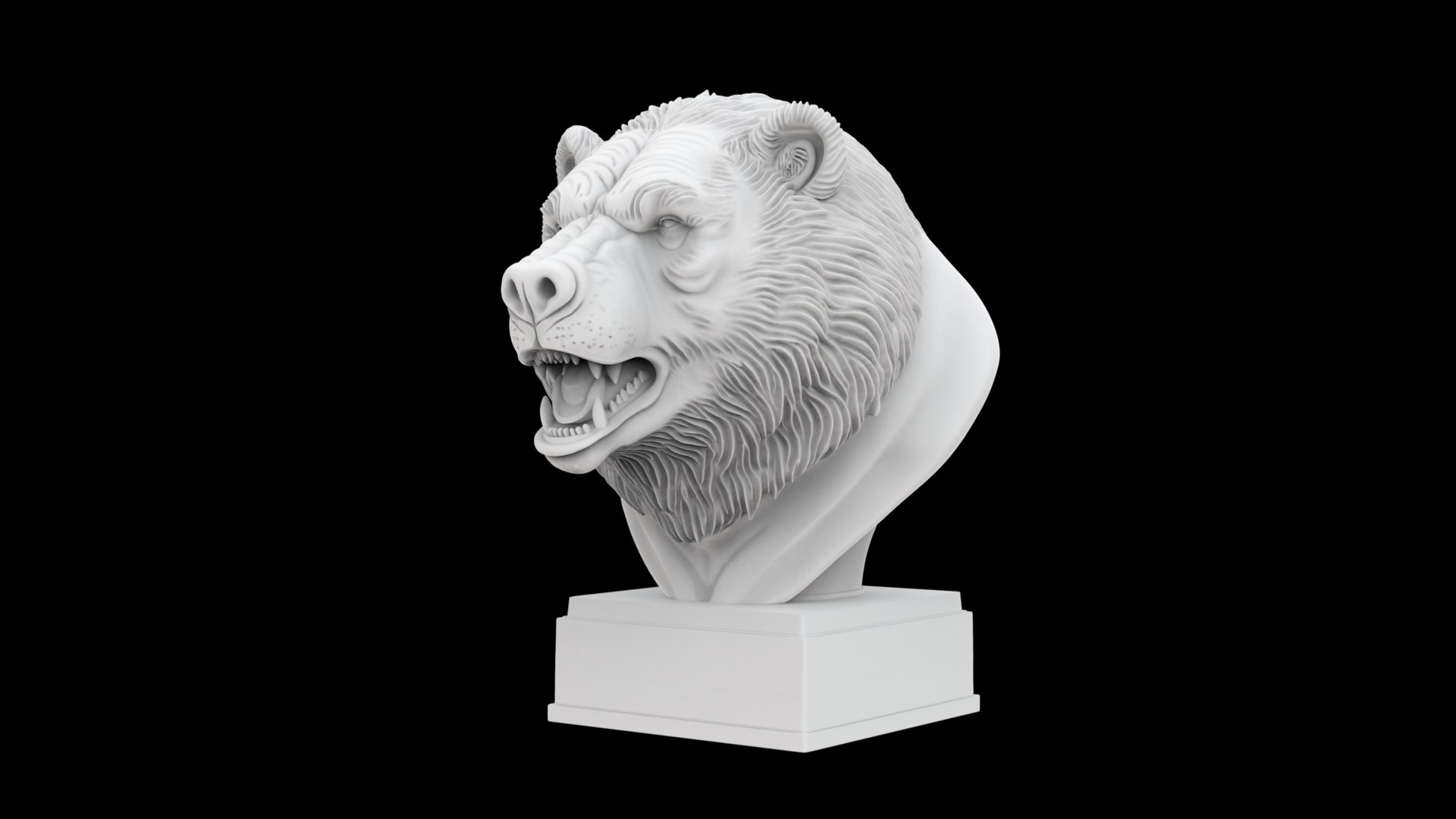 Bear Head 3D Print Model Wildlife Bust with Base model https://p.turbosquid.com/ts-thumb/fV/C6upnm/DK/beart1.2/jpg/1753444556/1920x1080/fit_q87/d61eac4777847524f1ffa2c31d49bd45eb7514aa/beart1.2.jpg
