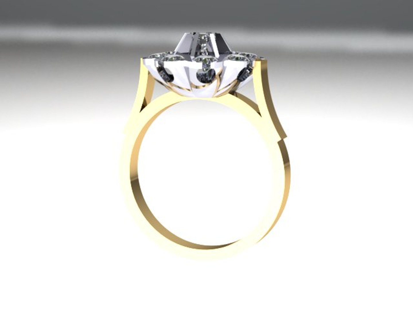 gold ring 3d 3dm