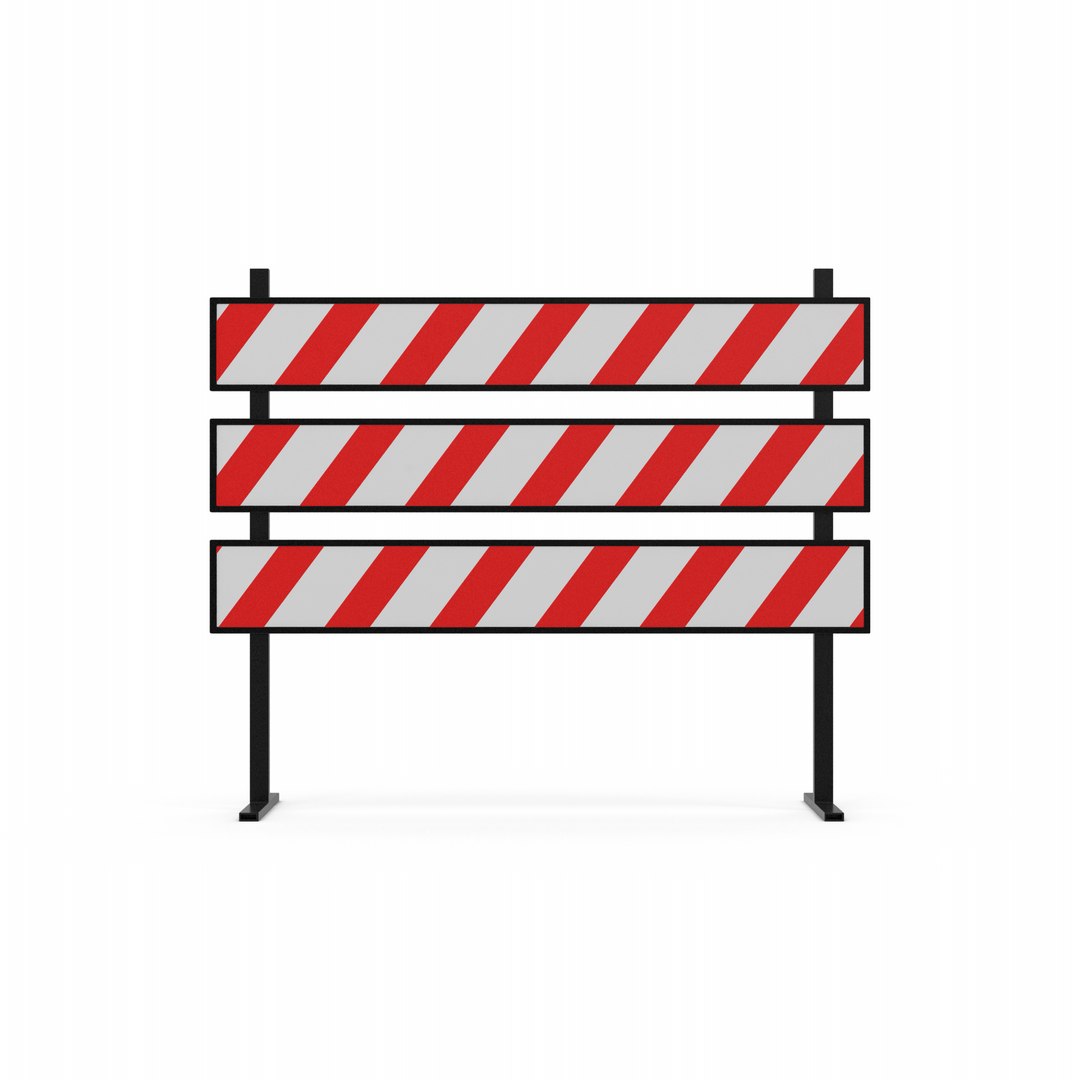 3D Road Barrier https://p.turbosquid.com/ts-thumb/fV/GEJ6Fm/cm/roadbarrier.i01.2k/png/1641402798/1920x1080/fit_q87/6852ec4cd279ba969fe603677ede6e4cced99a9c/roadbarrier.i01.2k.jpg